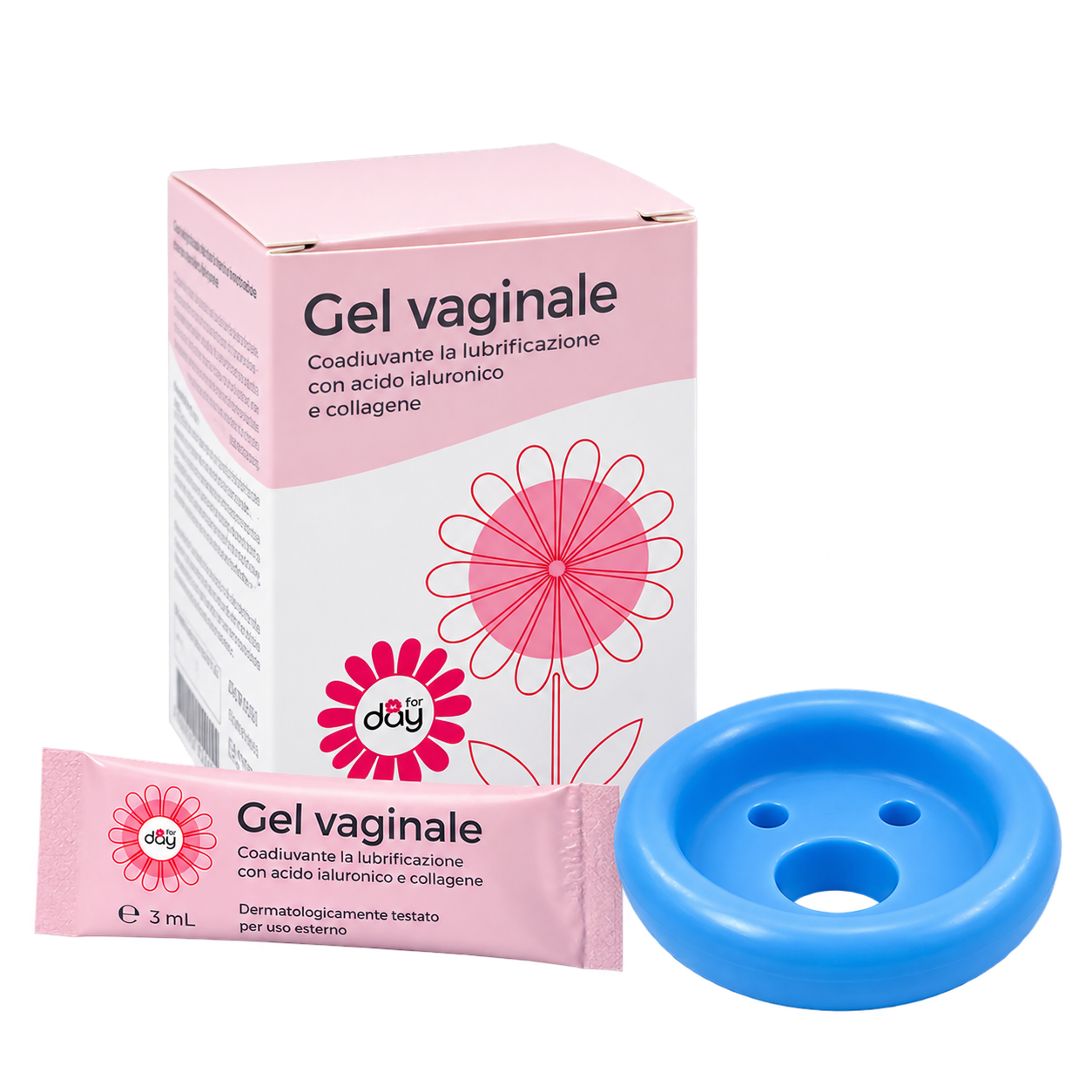 Pessario a ciotola perforato con gel vaginale