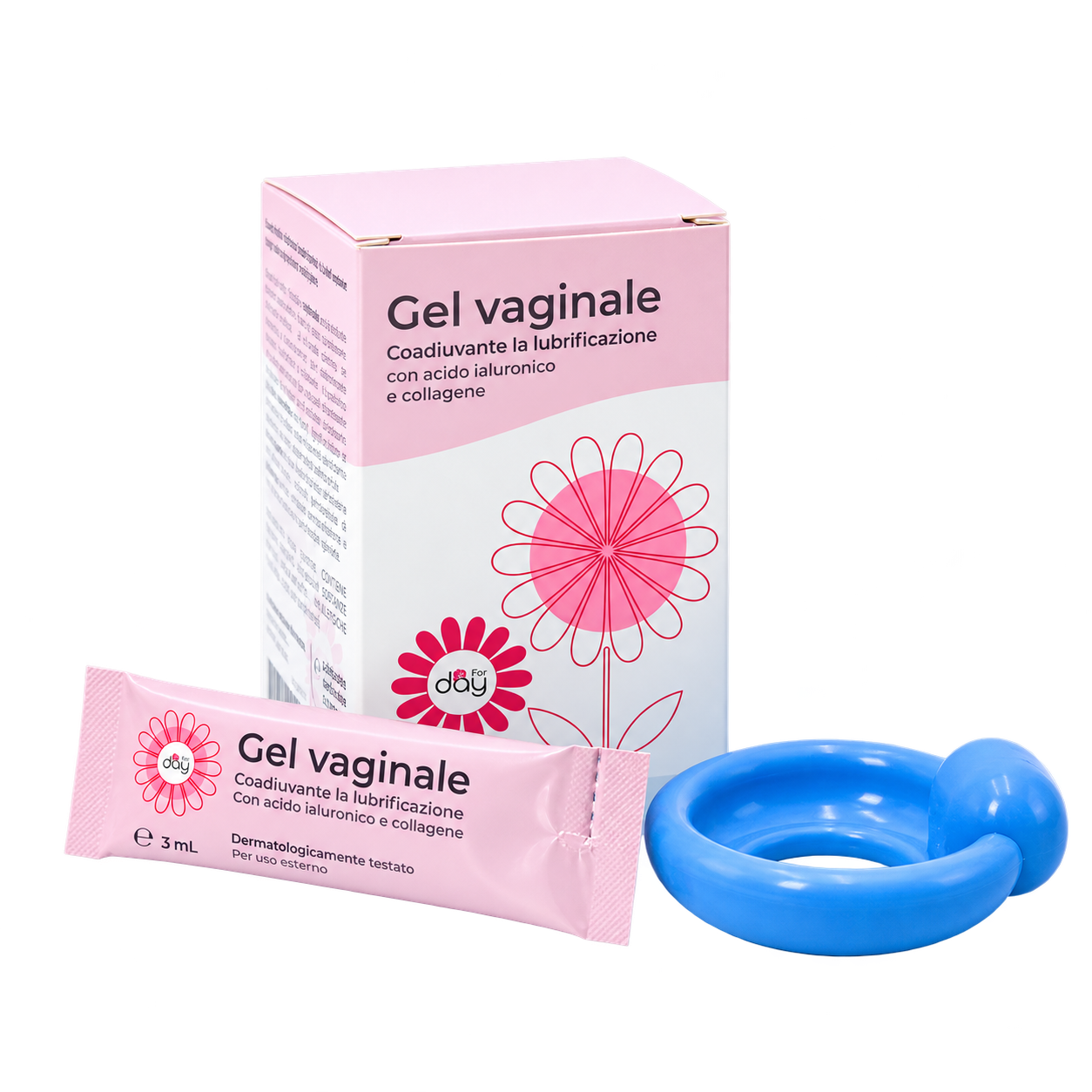 Pessario uretrale a ciotola con gel vaginale