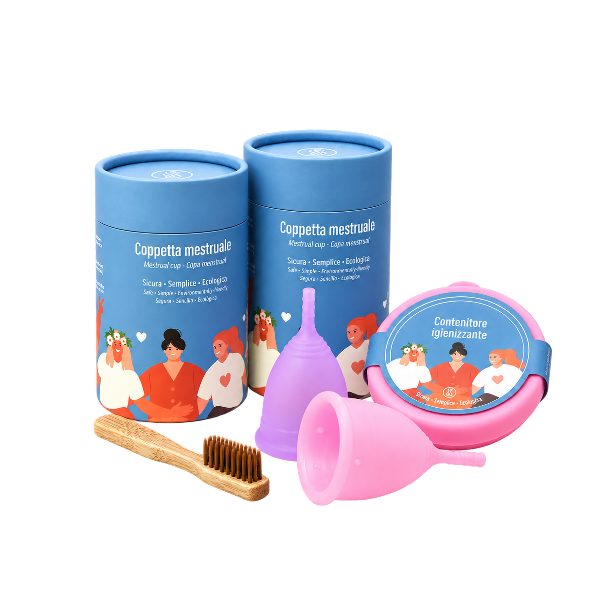 set-coppetta-mestruale
