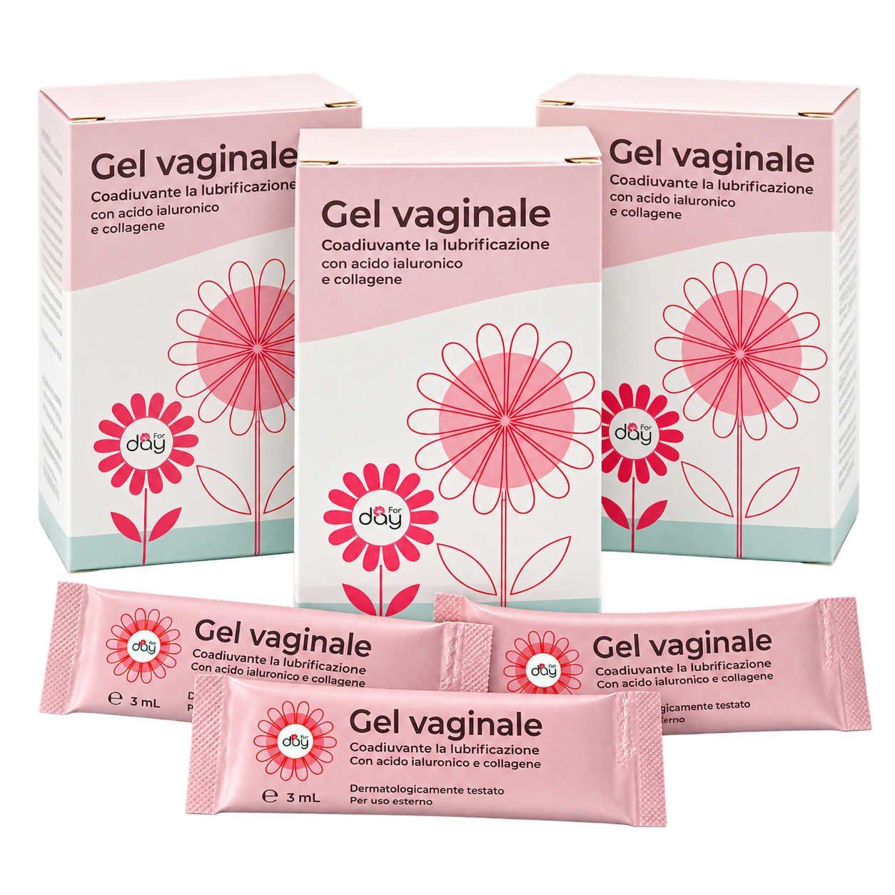 Gel vaginale lubrificante 24 bustine monodose – Bundle 3 confezioni