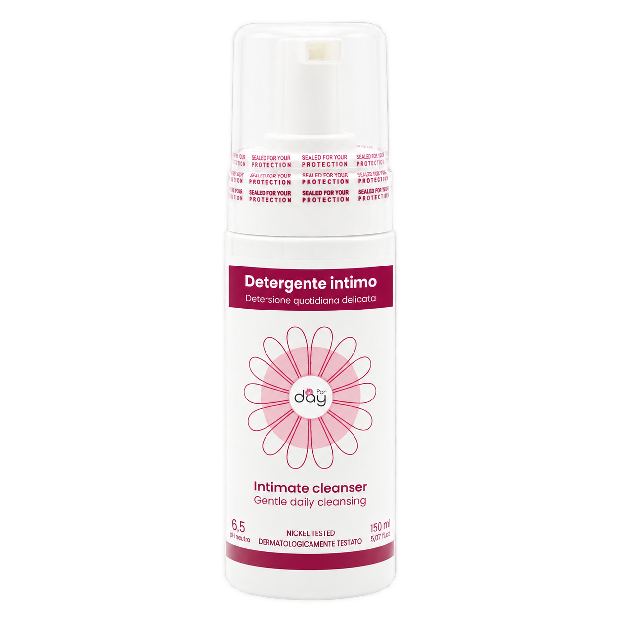 Gentle intimate foam cleanser pH 6.5 for daily hygiene - Image 2