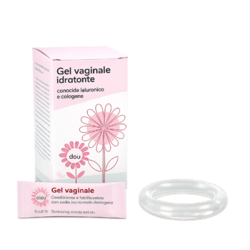 Pessario in silicone con gel vaginale