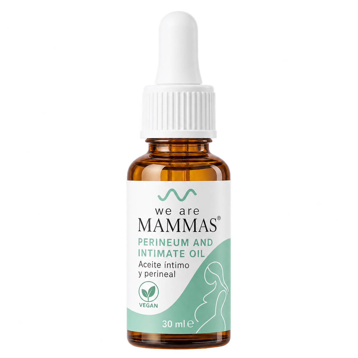 Olio intimo perineale We Are mamma’s 30 ml con contagocce per massaggio perineale