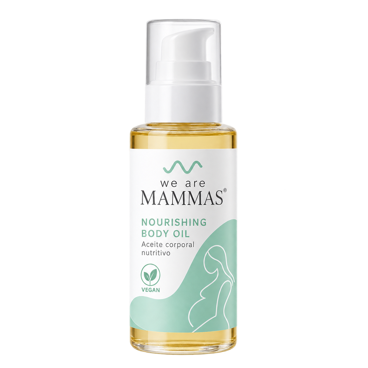 Olio corpo nutriente We Are mamma’s per la cura della pelle in gravidanza