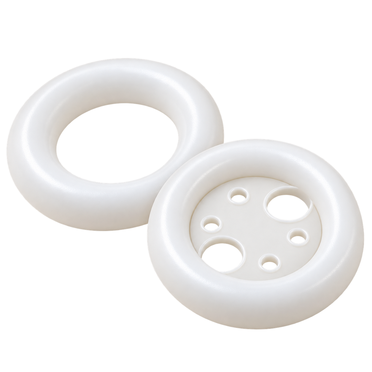 Pessario in silicone ad anello – con o senza supporto